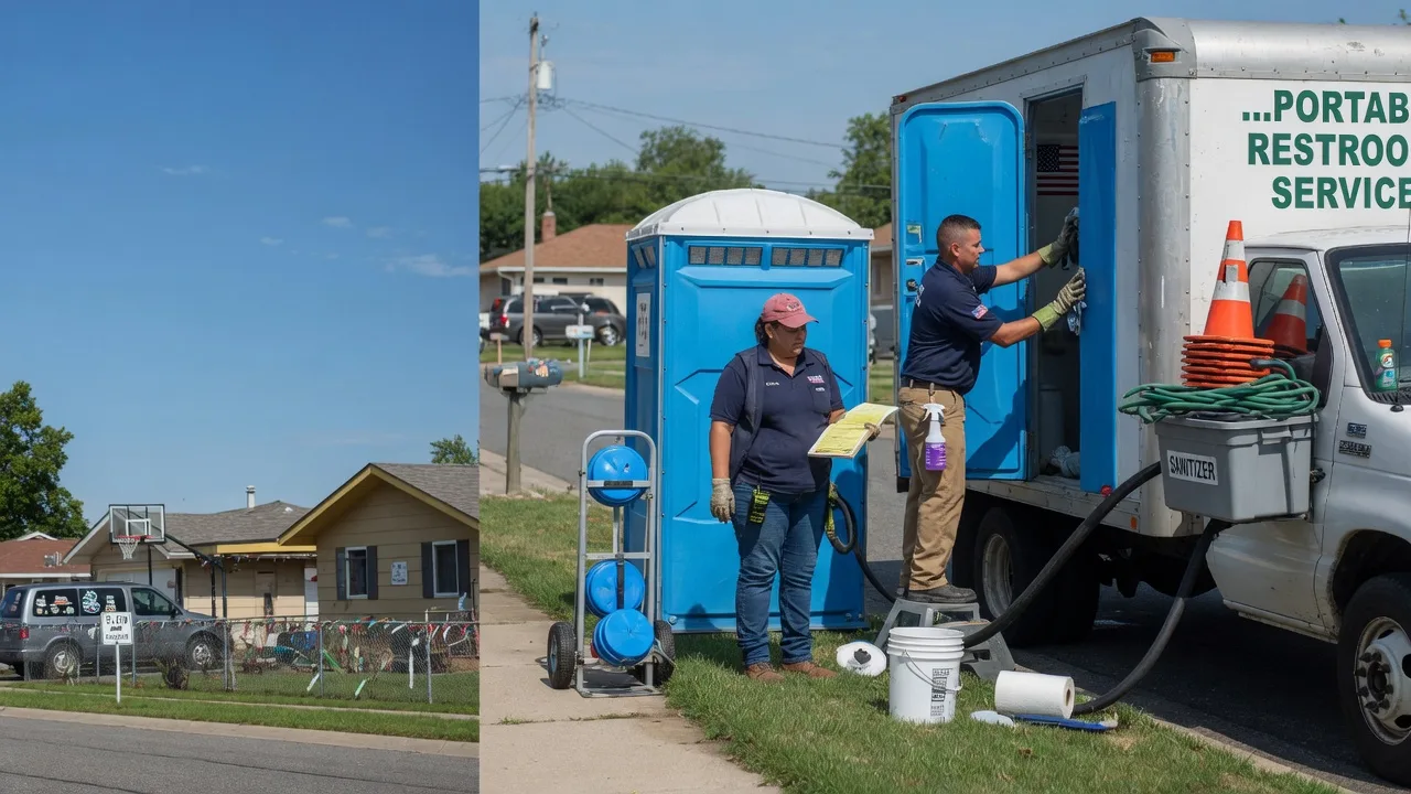 Porta Potty Rental in West Baden Springs, IN near me